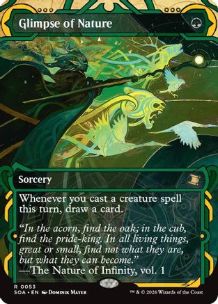 Glimpse of Nature  [Secrets of Strixhaven: Mystical Archive]