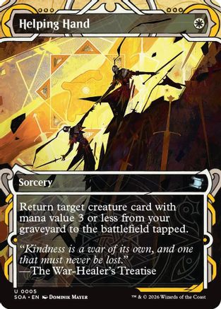 Helping Hand  [Secrets of Strixhaven: Mystical Archive] Foil
