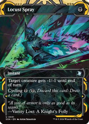 Locust Spray  [Secrets of Strixhaven: Mystical Archive]