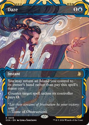 Daze  [Secrets of Strixhaven: Mystical Archive] Foil