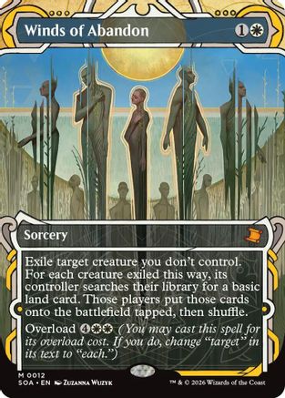 Winds of Abandon  [Secrets of Strixhaven: Mystical Archive] Foil