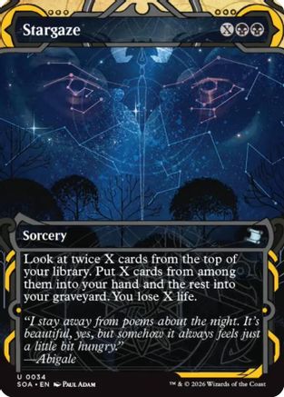 Stargaze  [Secrets of Strixhaven: Mystical Archive] Foil