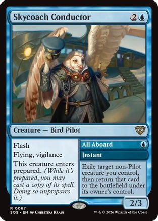Skycoach Conductor  [Secrets of Strixhaven]