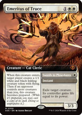 Emeritus of Truce (Extended Art)  [Secrets of Strixhaven]