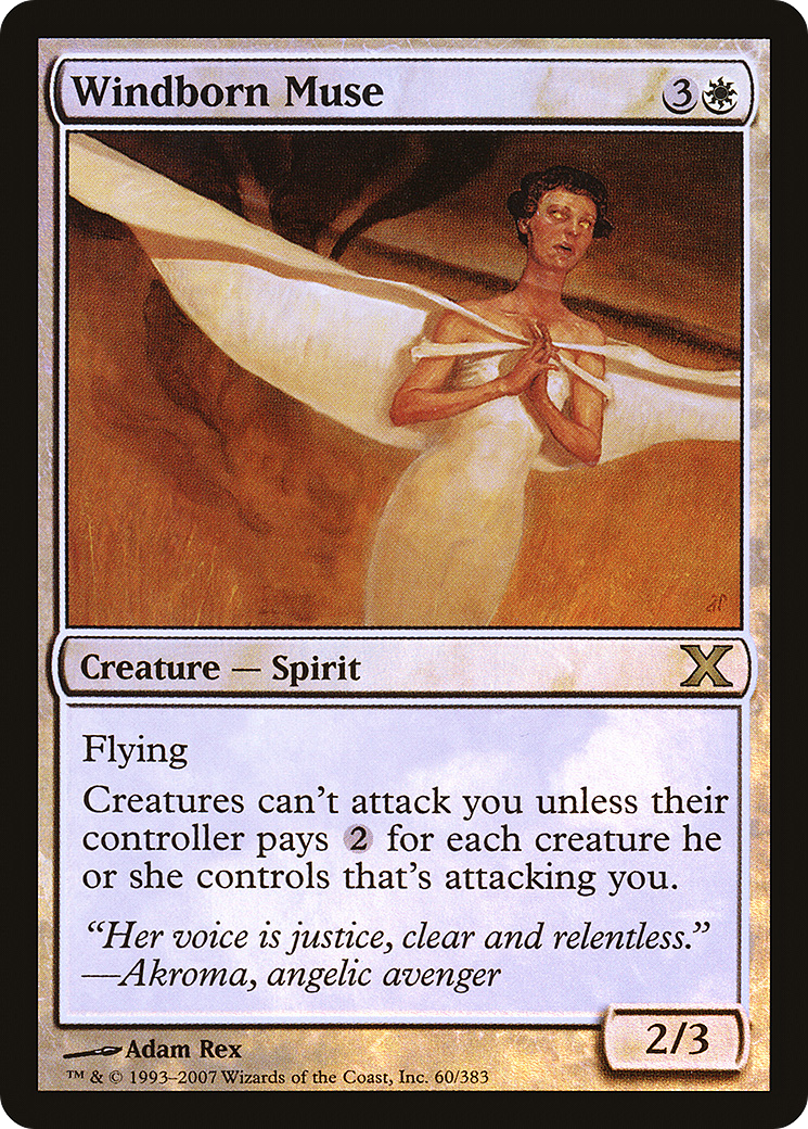 Windborn Muse  [Tenth Edition] Foil