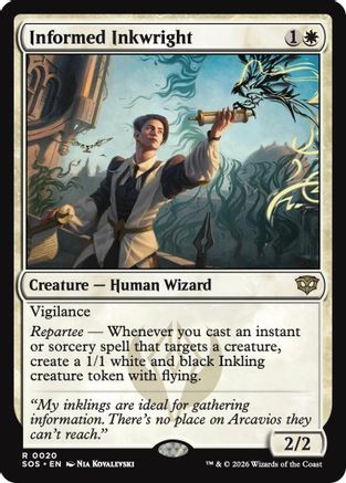 Informed Inkwright  [Secrets of Strixhaven]