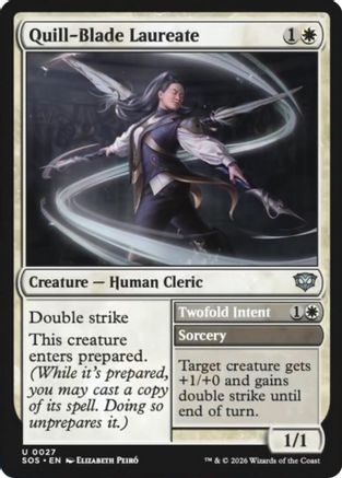 Quill-Blade Laureate  [Secrets of Strixhaven] Foil