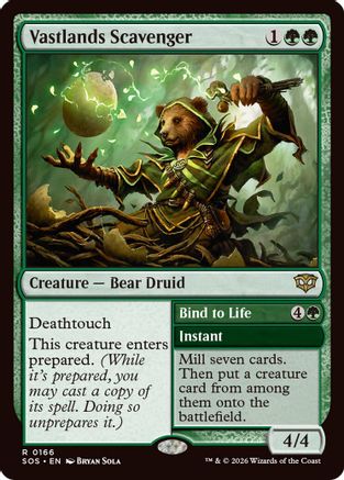 Vastlands Scavenger  [Secrets of Strixhaven] Foil