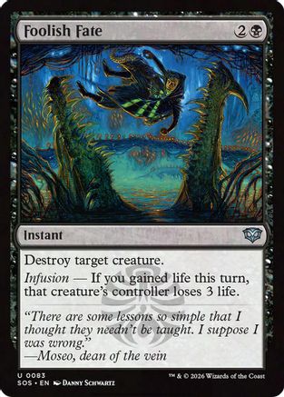 Foolish Fate  [Secrets of Strixhaven] Foil