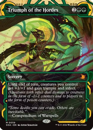 Triumph of the Hordes  [Secrets of Strixhaven: Mystical Archive]