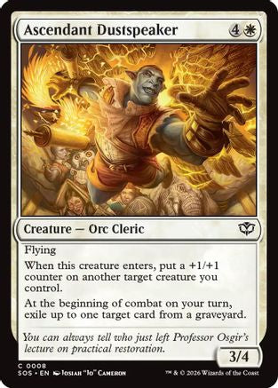 Ascendant Dustspeaker  [Secrets of Strixhaven] Foil