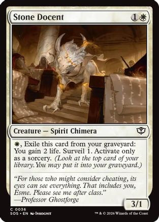Stone Docent  [Secrets of Strixhaven] Foil