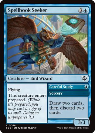 Spellbook Seeker  [Secrets of Strixhaven] Foil