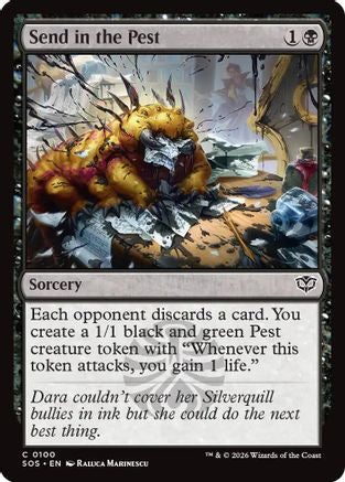 Send in the Pest  [Secrets of Strixhaven] Foil