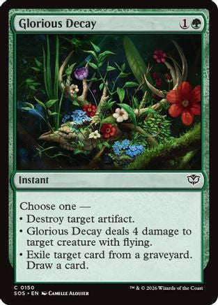 Glorious Decay  [Secrets of Strixhaven] Foil