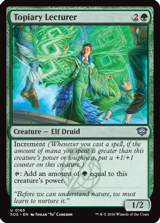 Topiary Lecturer  [Secrets of Strixhaven] Foil