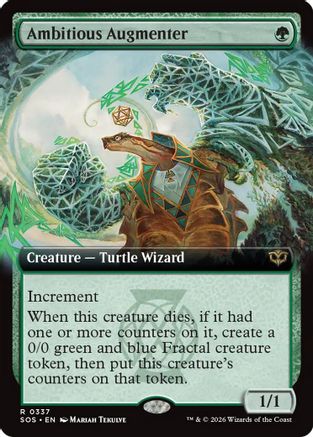 Ambitious Augmenter (Extended Art)  [Secrets of Strixhaven] Foil
