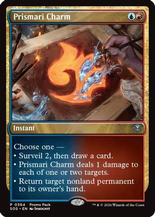 Prismari Charm  [Promo Pack: Secrets of Strixhaven] Foil