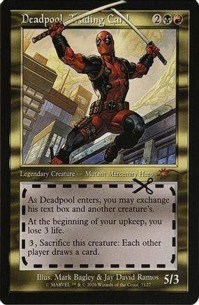 Deadpool, Trading Card (7127)  [Secret Lair Drop Series]