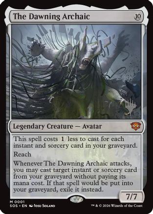 The Dawning Archaic  [Promo Pack: Secrets of Strixhaven]