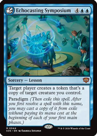 Echocasting Symposium  [Promo Pack: Secrets of Strixhaven] Foil
