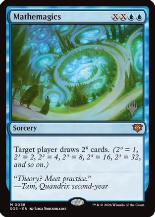 Mathemagics  [Promo Pack: Secrets of Strixhaven] Foil