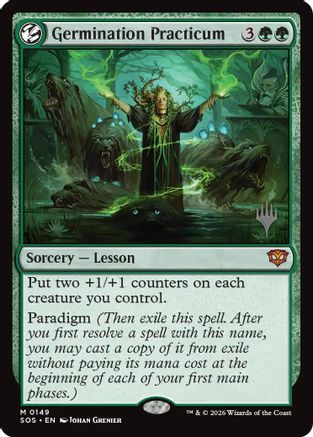 Germination Practicum  [Promo Pack: Secrets of Strixhaven] Foil