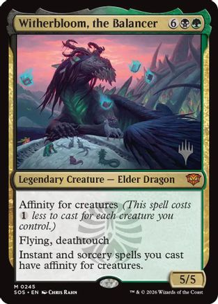 Witherbloom, the Balancer  [Promo Pack: Secrets of Strixhaven]