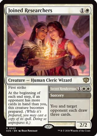 Joined Researchers  [Promo Pack: Secrets of Strixhaven] Foil