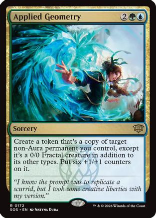 Applied Geometry  [Promo Pack: Secrets of Strixhaven] Foil