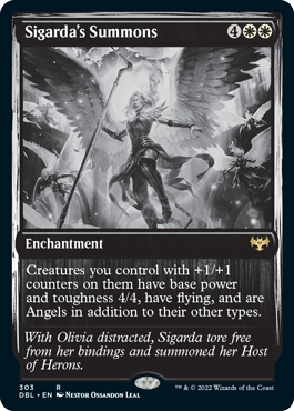 Sigarda's Summons [Innistrad: Double Feature] Foil