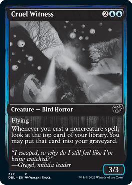 Cruel Witness [Innistrad: Double Feature] Foil