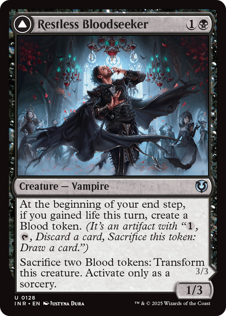 Restless Bloodseeker // Bloodsoaked Reveler [Innistrad Remastered] Foil