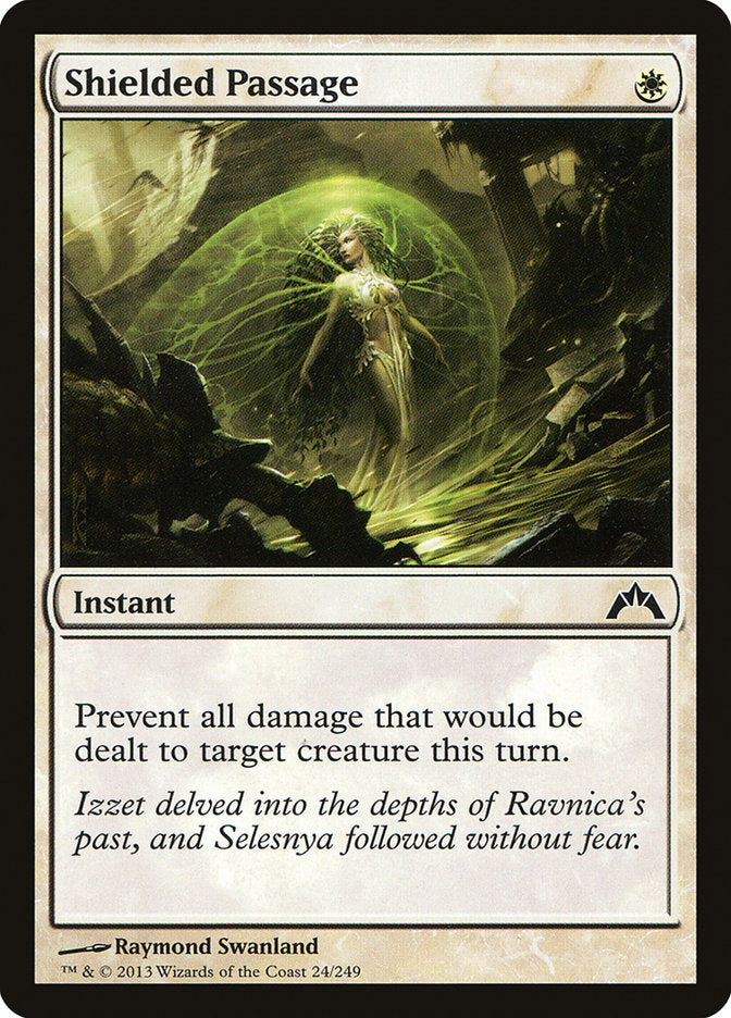 Shielded Passage [Gatecrash] Foil