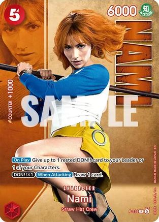 Nami - P-139 (Premium Card Collection -Live Action Edition Vol.2 Straw Hat Crew-) (P-139) - [One Piece Promotion Cards] Foil
