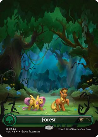 Forest (2544)  [Secret Lair Drop Series] Foil