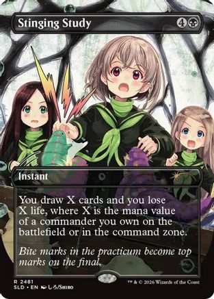 Stinging Study  [Secret Lair Drop Series] Foil