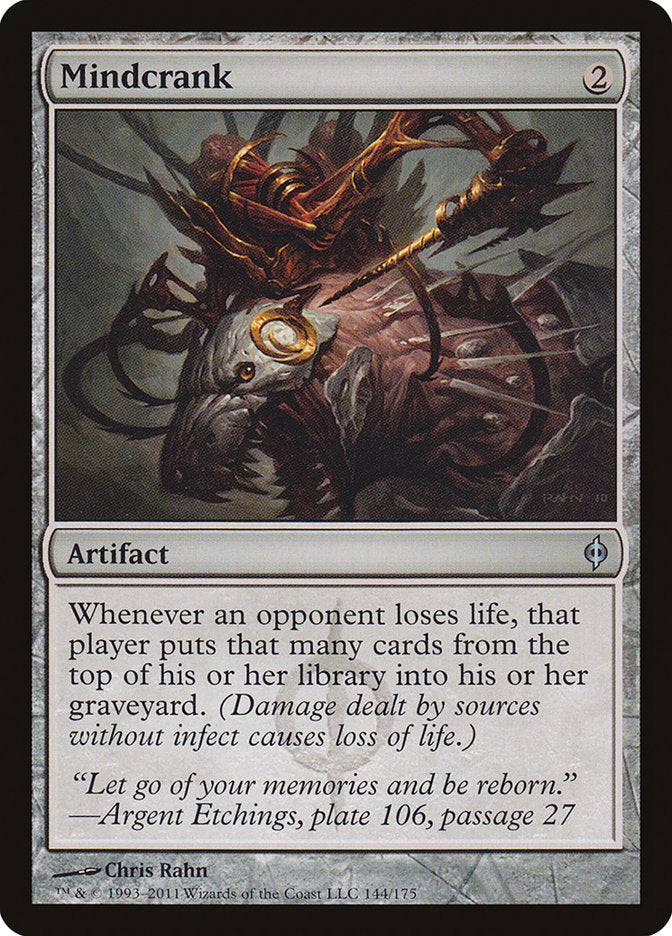 Mindcrank [New Phyrexia] Foil