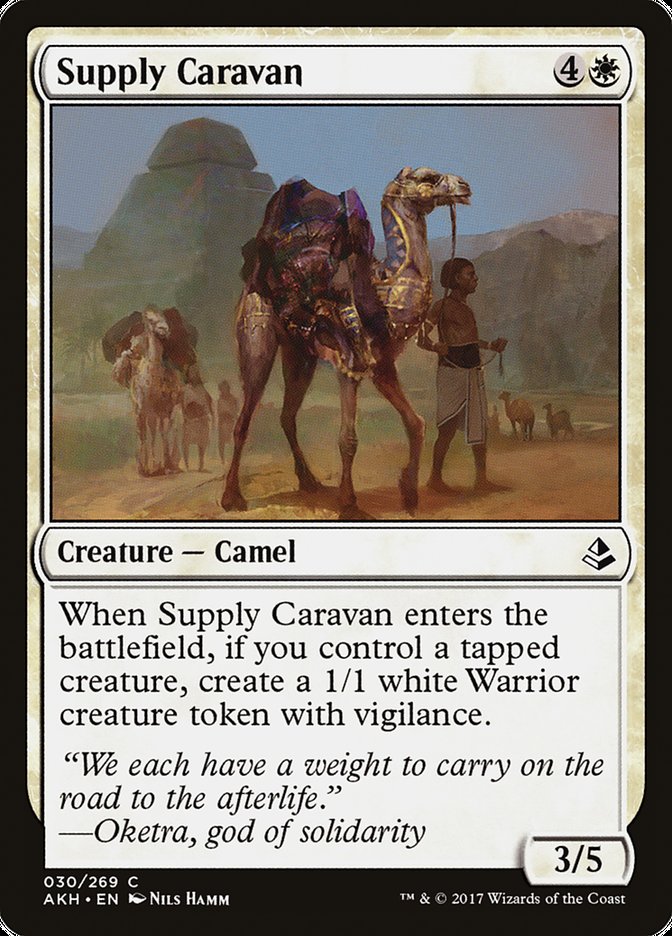 Supply Caravan [Amonkhet] Foil -1