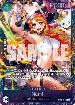 Nami (Treasure Cup May 2026) (OP14-031) - [One Piece Promotion Cards] Foil