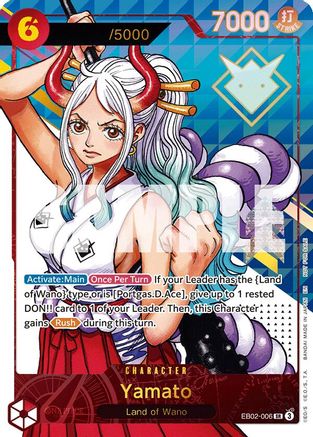 Yamato (Serial Numbered) (EB02-006) - [One Piece Promotion Cards] Foil