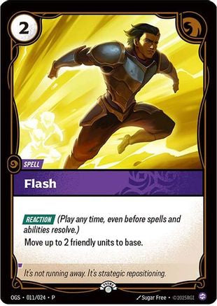 Flash (011/024) - Riftbound - [Riftbound Organized Play Promotional Cards]
