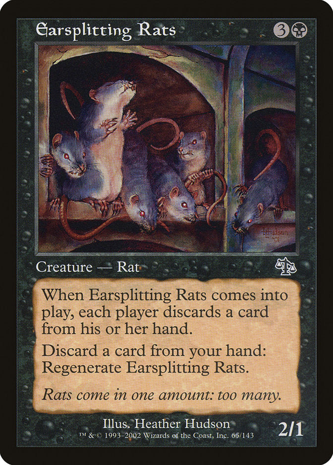 Earsplitting Rats [Judgment] Foil