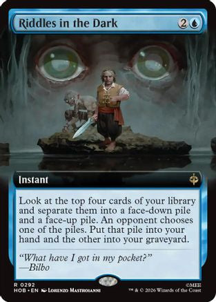 Riddles in the Dark (Extended Art)  [The Hobbit] Foil