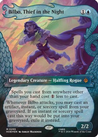 Bilbo, Thief in the Night (Showcase) (Surge Foil)  [The Hobbit] Foil