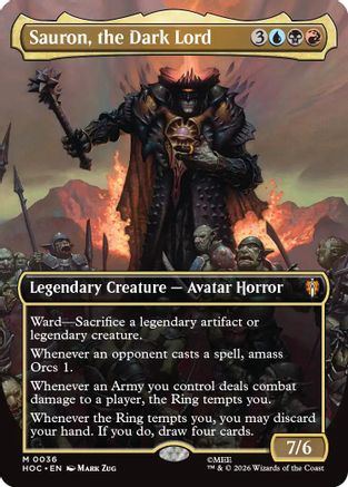Sauron, the Dark Lord (Borderless)  [The Hobbit: Eternal-Legal]