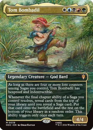 Tom Bombadil (Borderless)  [The Hobbit: Eternal-Legal] Foil