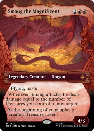 Smaug the Magnificent (Showcase)  [The Hobbit] Foil