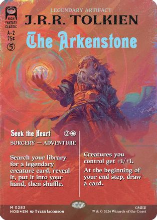 The Arkenstone (Borderless) (Surge Foil)  [The Hobbit] Foil