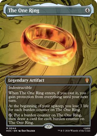 The One Ring (Borderless)  [The Hobbit: Eternal-Legal]